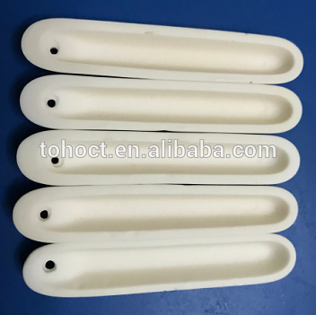 Toho hot selling high quality porcelain alumina Ceramic boat crucible stocks