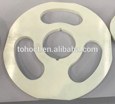 Big caliber alumina zirconia ceramic wear resistance ring ferrule