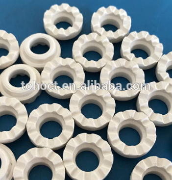 Welding stud cordierite ceramic ferrule