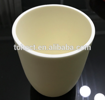 Laboratory ceramic crucible